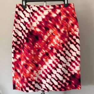 Worthington Tie Dye Look Pencil Skirt Sz 10